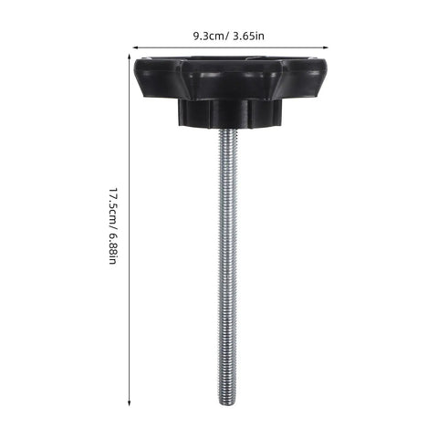 Universal Fitment Spare Tire Hold Down Bolt Replacement Mounting Hardware Clamp with measurements for car spare wheel carrier