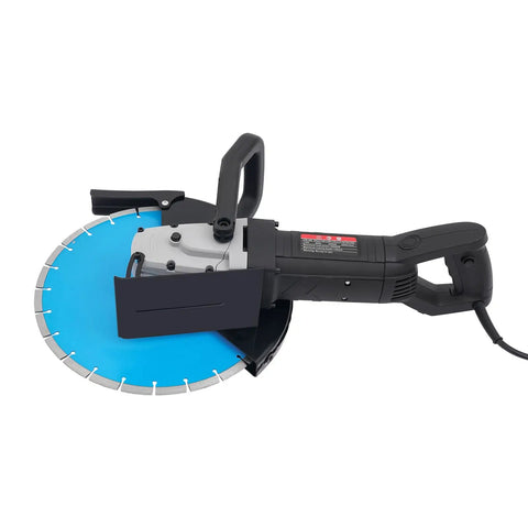 Heavy Duty Electric Concrete Saw Cutter With 3000 Watt Motor And Rugged Ab Diamond Blade For smooth cutting in masonry.