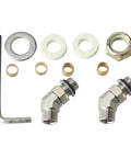 Hydraulic Boat Steering Kit For Marine Steering System With Cylinder Helm Pump Fits Tillers Up To 90HP fittings and tools