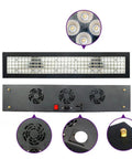 Heavy Duty 4500W Ultraviolet UV Curing Lamp With 365Nm 395Nm And 405Nm Cold Light Setup showing LED bulbs and cooling vents.
