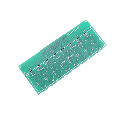 8 Channel Optocoupler Isolation Module For AC 110V And 220V, PNP High Level Output, Voltage Level Converter And Monitor, green PCB
