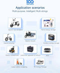 Smart Lithium Battery Management System Featuring Active Balance 24V To 72V 80A Controller For Lifepo4 Solar Arrays And Ebikes in various applications.