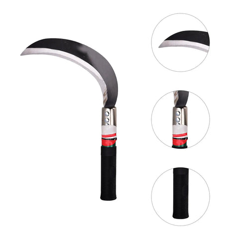 Two Piece Manganese Steel Garden Tool Set With Ergonomic Short Handles for weeding and cutting details