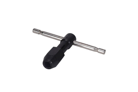 T-Handle Tap Wrench For Quarter To Half Inch Taps Steel Construction Precise Control Easy Install And Firm Grip Built To Last For Durable Thread Cutting And Maintenance Century Drill And Tool 98502 image showing side view