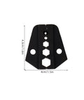Baluue Replacement Crimper Dies For Open Barrel Terminals, High Carbon Steel Jaws, 4cm size, precision stamped design.