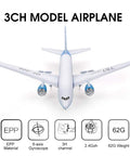 Dreamliner Inspired RC Airplane Toy With 3 Channel 2 4Ghz Remote Control Ready To Fly EPP Model Plane front view