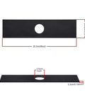 3 Pack 8 Inch By 2 Inch Edger Blades With 1 Inch Center Hole Fits Stihl Ego Echo Ryobi Kobalt Edgers Plus More Replacement