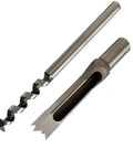 Top Shelf 3/4 Inch Woodworking Mortising Chisel Built Different For Killer Square Holes, HSS bit and drill for precise cuts.