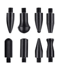9 Piece Auto Dent Repair Pen Kit With Multi Head Leveling Pens For Car Sheet Metal Dents Removal Lightweight Aluminum Handle High Strength Fatigue Resistant Easy Auto Body Repair Tool Set DIY Friendly, black replacement heads