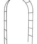 Steel Garden Arch For Climbing Plants Backyard Vibes Outdoor Decor 7 Feet 8 Inches High And 4 Feet 5 Inches Wide Weather Resistant