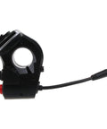 Handlebar Switch For Electric Scooter On Off Button With Turn Signals And Light Cover Kit Plug And Play Easy Install Durable ABS