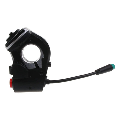 Handlebar Switch For Electric Scooter On Off Button With Turn Signals And Light Cover Kit Plug And Play Easy Install Durable ABS