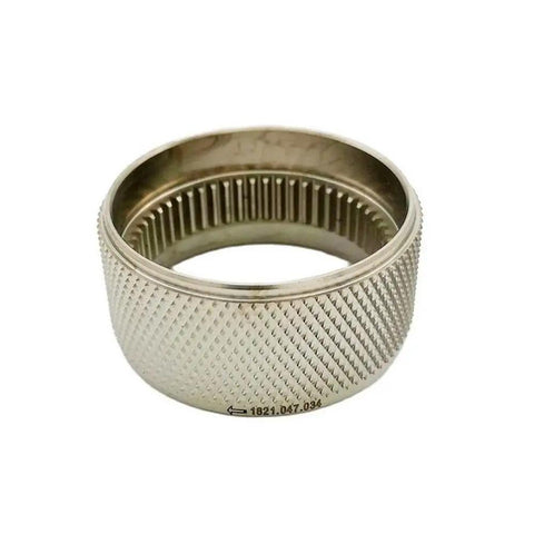 Tension Wheel Feedwheel 1821.047.034 Replacement Part For Signode BXT3-16 Poly Strapping Tool Fits BXT3 Series Electric Strapping Machine Durable Plastic Wheel Easy Install High Quality OEM Alternative silver plastic ring wheel