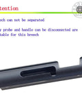 Black Aluminum Breech With 12mm Dovetail Groove For Crosman Pump CO2 Pistols 1377 1322 2240 2250 2260 Anodized Finish Image