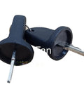 Two Ignition Keys 611282 For RXV Golf Cart Gas Or Electric 2008 And Up Key Replacement Set with durable black grips shown
