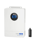 Heavy Duty 48 Volt 12KW Hybrid Inverter With 120V To 240V Split Phase Solar Charger, compact design with LCD display.