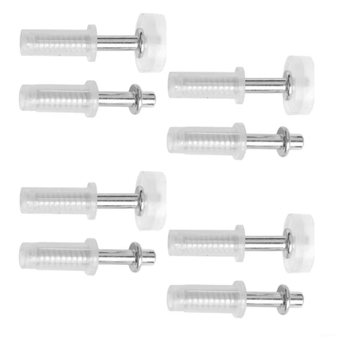 Easy Install Bifold Door Repair Kit With Top Pivot And Guide Wheel Spring Loaded Replacement Parts Pack Of 4