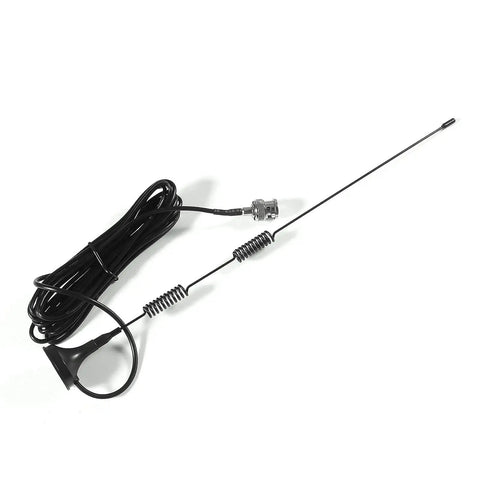 Four Pack Police Scanner Antennas 20 to 1300MHz HF VHF UHF BNC Male For Scanners 7dBi Gain 50 Ohm 3M Cable Easy Plug And Play