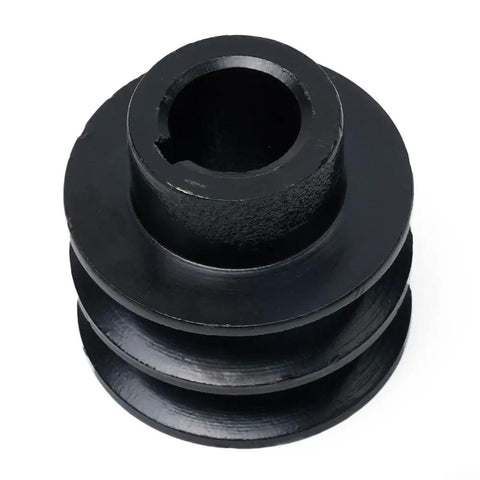 Heavy Duty 20mm Bore Double V Belt Pulley For A Type Belts Perfect Fit For Honda 168F 170F GX110 GX120 And GX200 7HP Engines With Convex Head Design