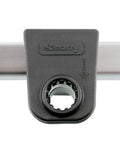 Universal One Quarter Inch Square Rail Mount Black Fits One Quarter Inch Square Rails For Boats And Gear Made In The USA Model 0243 BK