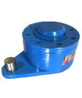 Heavy Duty Gear Reducer Backstop and One Way Clutch Built Tough for Industrial Gearboxes, blue metal design, compact form.