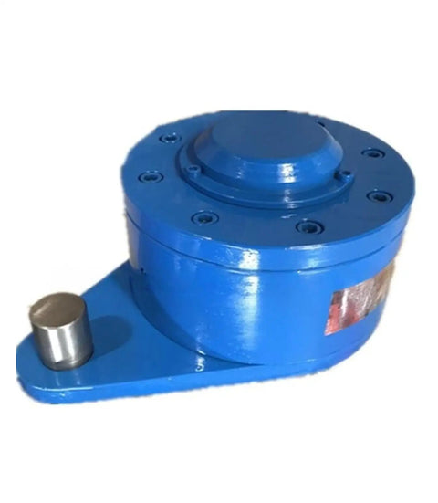Heavy Duty Gear Reducer Backstop and One Way Clutch Built Tough for Industrial Gearboxes, blue metal design, compact form.