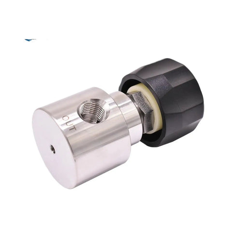 1/4 Inch NPT Female Diaphragm Valve Made From SS316 Stainless Steel For Pneumatic Gas Control Systems, Heavy Duty Industrial Grade