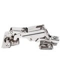 165 Degree Corner Fold Concealed Cabinet Door Hinge Set for Home Kitchen with Screws Easy Install Heavy Duty Load Bearing Smooth Close Action