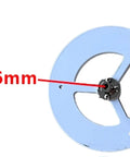 Heavy Duty Steel Inertia Flywheel For Stirling Engines And Gyroscopes with 6mm bore highlighted, 120mm diameter, DIY project part.