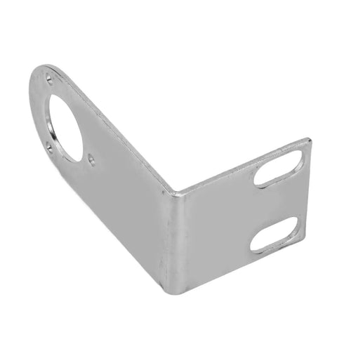 Encoder Mounting Bracket With 21mm Hole For Digital Display Counter Sturdy L Shaped Metal Stand No Burrs Safe Durable Solution