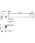 Diagram of Door Saver Hinge Pin Stop for Three Inch to Four and a Half Inch Residential Hinges Satin Nickel Finish by Nuk3y