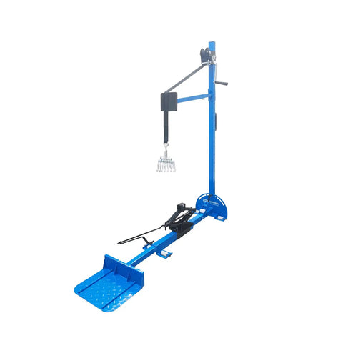Blue Heavy Duty Auto Body Dent Repair Kit Pro Grade 3 In 1 Sheet Metal Dent Puller With 1320 Lbs Pull Power for fender repair.