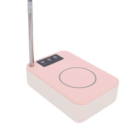 Desktop Water Dispenser Pump For 2, 3, 5 Gallon Bottles, Portable Bottle Pump With 360 Degree Rotatable Spout, Quiet No Drip, Food Grade ABS Body With Stainless Steel Outlet, Easy Refill, Pink
