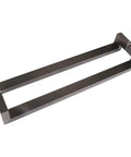 Stainless Steel Push Pull Door Handle For Glass And Wood Doors Matte Black Finish Heavy Duty Construction Rust Resistant 425mm