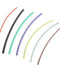 Grab This Awesome 55-Piece Heat Shrink Tubing Kit With Polyolefin Wire Sleeving For All Your Electrical Projects And Durable Insulation Needs Across Various Wire Sizes. Color-coded polyolefin heat shrink tubing set in multiple sizes for wire insulation.