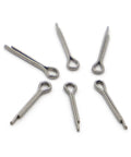 Heavy Duty 304 Stainless Steel U Shaped Spring Cotter Pins For Cars And Marine Gear Fastener Kit M1 to M6 with wave split ends.
