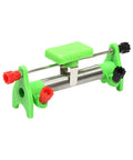 Knockout Adjustable Sliding Rheostat 2 Amp 20 Ohm Variable Resistor green plastic housing for high school physics labs.