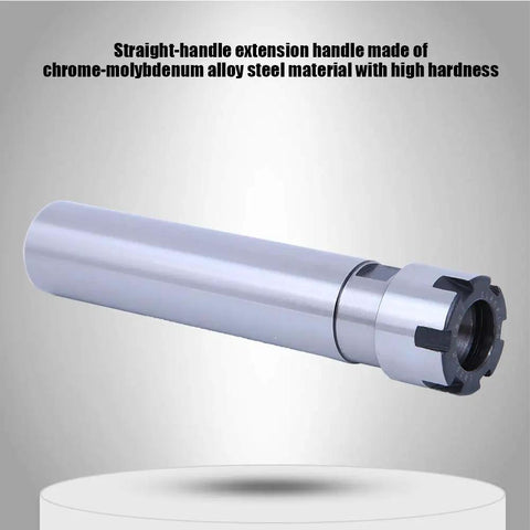 Premium ER20M Straight Extension Rod With High Hardness For Torsional Stability, Made From Durable Chrome-Molybdenum Steel.