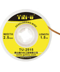 1.5M Heavy Duty Solder Wick Desoldering Copper Mesh Braid 2.5mm Width For PCB BGA Removal Tin Welding And Soldering Tool