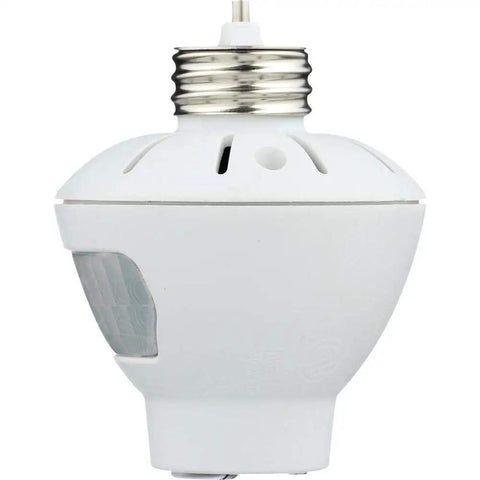 Indoor Motion Sensing Light Switch With Auto On When You Enter, No More Fumbling For The Light, 120-Degree Range Reaching Up To 20 Feet, Mount At About 8 Feet, 10 Minute Auto Off, Modern White Finish, white motion sensor light switch