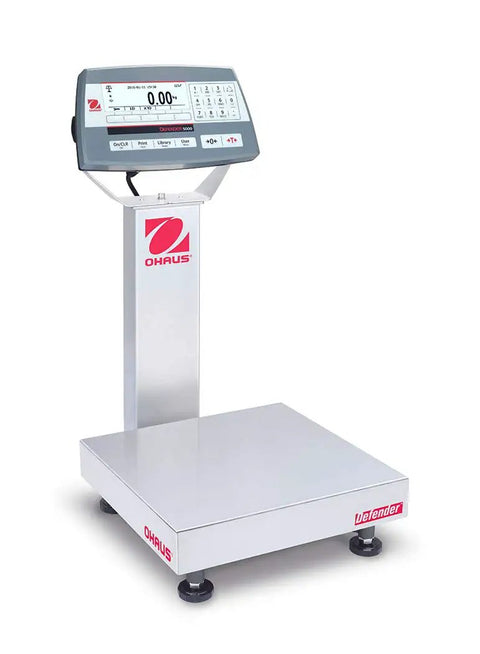 Top Shelf Column Mount Bench Scale With Slick Led Display, 25 Pound Capacity, NTEP Certified 12 Inch Stainless Steel Platform, Hella Precise 0.005 Lb Readings For Quick Shop Counting Tasks
