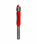 3/8 Inch Panel Pilot Bit With 1/4 Inch Shank, 3 Inch Overall Length, 2 Cutter Carbide Router Bit for siding, sheathing, and paneling