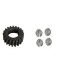 Push Bike Gear And 2 Pieces Woodruff Key Fits 66cc 80cc 2 Stroke Engine Motorized Bicycle Upgrade Kit showing gear and keys
