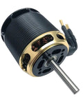 Heavy Duty Rc Helicopter Motor 4025 Dc Brushless Rig With Real Deal Torque And Tunable Kv Range From 530 To 1100 Rpm featuring metal body and six millimeter shaft.