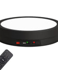 CHANGLKJ Led Rotating Turntable Display Stand With Remote Control 5000 Mah Battery Electric Platform with buttons overview.