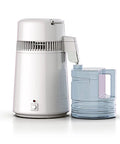 Built Tough Water Distiller Machine Packs 750 Watt Heating Coil with a four-liter catch bucket for clean hydration.
