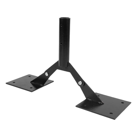 Adjustable Weather Vane Roof Mount Bracket For Weathervanes Fits Up To Three Quarter Inch Poles Carbon Steel Heavy Duty