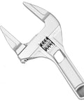 Lightweight Aluminum Alloy 8 Inch Adjustable Wrench With Wide Jaw For Plumbing 6 To 68mm Heavy Duty Spanner Smooth Turbine Slider