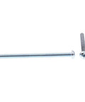 Round Head Machine Screw With Slotted And Phillips Combo One Quarter Inch Twenty TPI By Four Inch Length Zinc Plated Steel Pack Of 50 Built