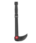 Heavy Duty 18 Inch Adjustable Indexing Pry Bar Featuring A Rock Solid Rotating Head And 14 Secure Locking Positions forged from CrV steel with a rubber handle.